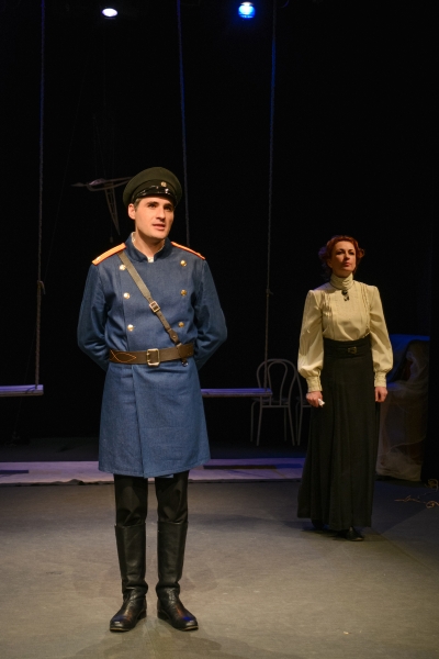 Юрий Шарымов в роли Вершинина (спектакль «Три сестры»)